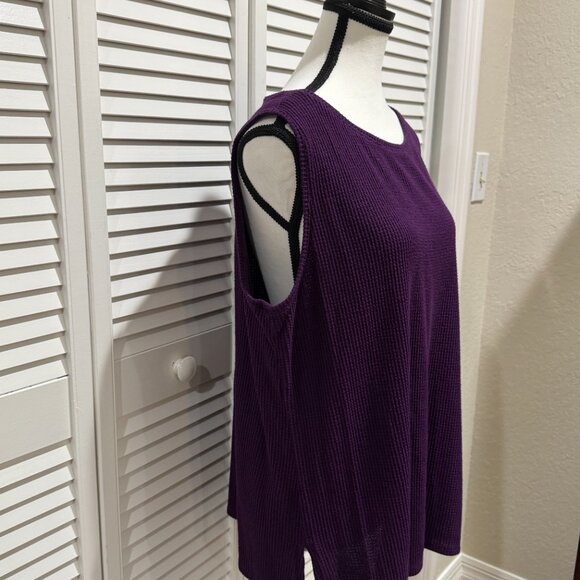 Chico’s Zenergy Purple Cardigan & Camisole Set – Size XL / 16-18 (Chico's 3) - Picture 10 of 13